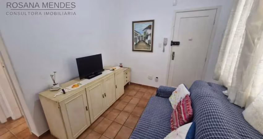 Apartamento para locação em santos, embaré, 2 dormitórios, 1 banheiro, 1 vaga