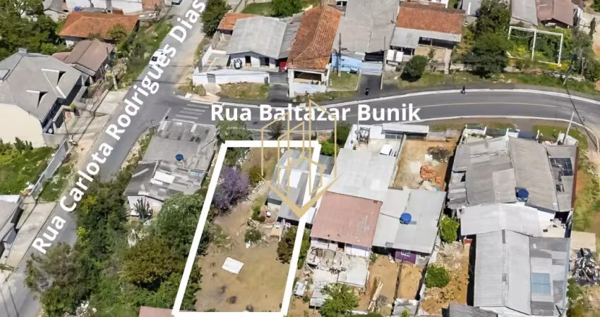 Terreno com 450m² no cachoeira em almirante tamandaré.
