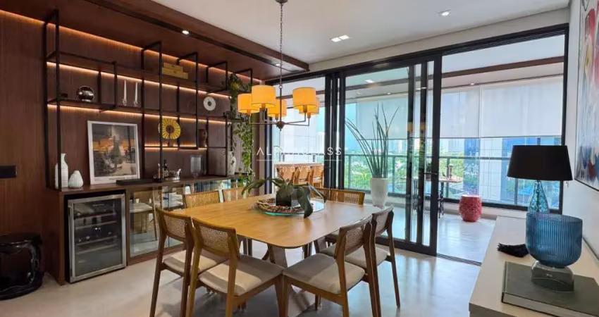 Vendo maravilhoso apartamento em alphaville - edifício canvas - totalmente mobiliado e decorado - estudo permuta em alphaville!