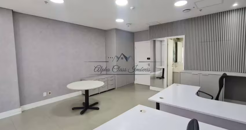 Vendo ou alugo sala mobiliada em alphaville - new worker tower