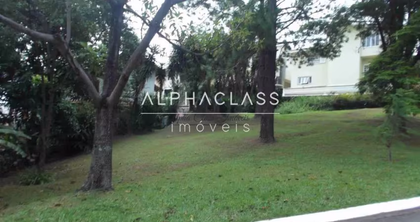 Terreno em aclive para venda em alphaville - residencial 03.