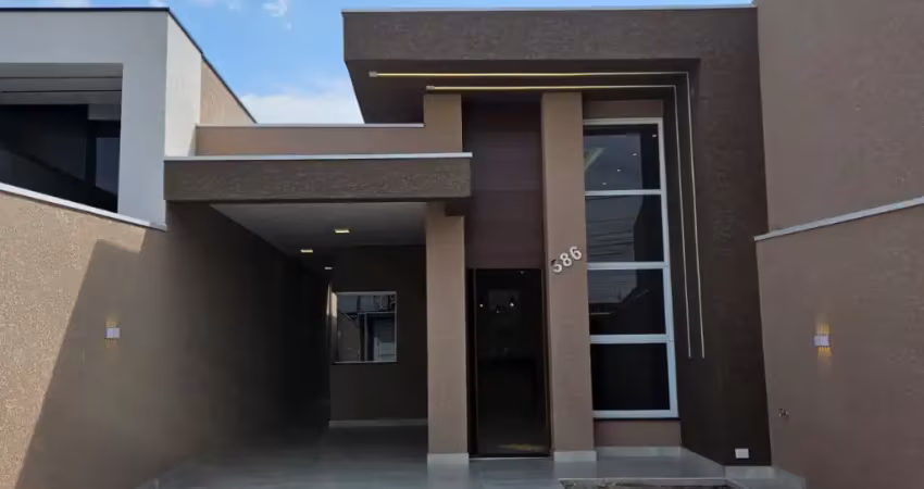 Vendo linda casa - 120m² - alto padrão - iguaçu - fazenda rio grande