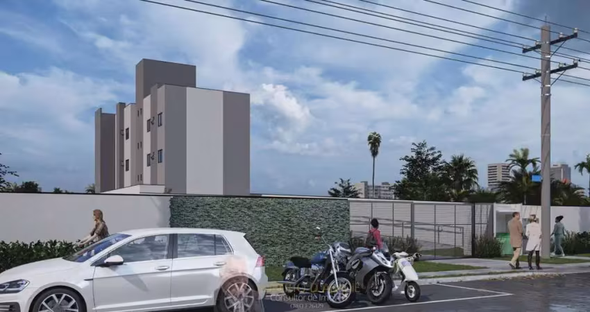 Apartamento à venda, no residencial salvador,  em curitiba, cajuru, com 1 quarto, 25,69m²