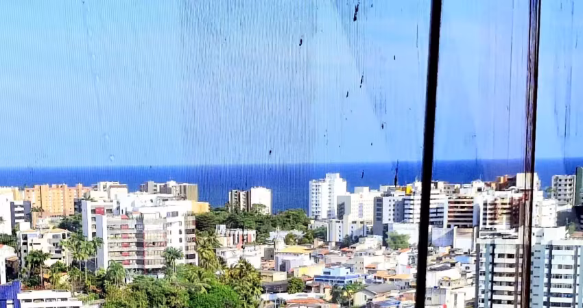 Lindo apartamento q/s no rio vermelho, nascente e com vista mar.