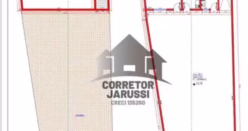 Salão para aluguel com 677 m² em centro, bauru - sp