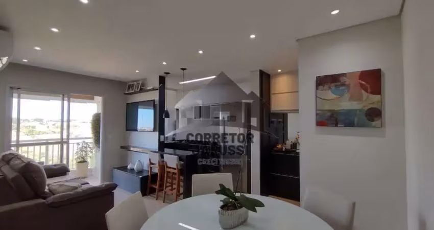 Apartamento para venda com 77 m² e 3 quartos em parque residencial das camélias, bauru - sp