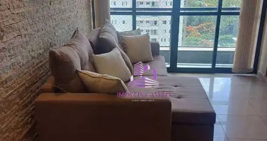Apartamento mobiliado com 2 dormitórios para alugar, 90 m² - alphaville - barueri/sp