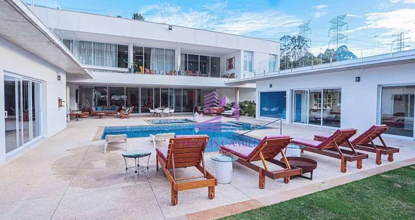 Sobrado com 4 suítes à venda, 1500 m² no residencial 1 - tamboré - barueri/sp