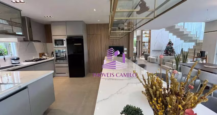 Casa mobiliada com 4 dormitórios à venda, 333 m² - alphaville - santana de parnaíba/sp