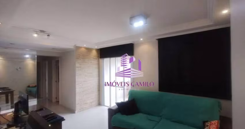 Apartamento com 3 dormitórios à venda, 74 m² - tamboré - barueri/sp