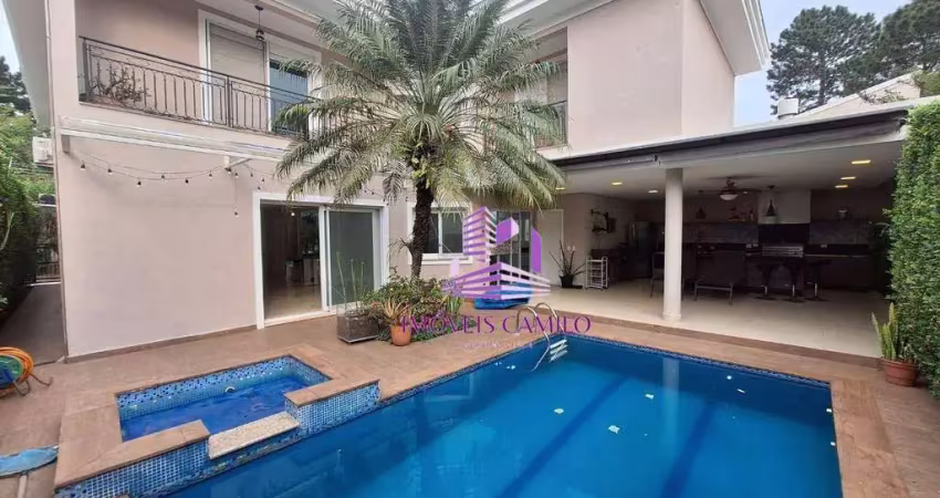 Casa com 4 suítes para alugar, 400 m² - alphaville conde ii - barueri/sp