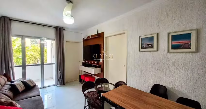 Apartamento para venda na praia das pitangueiras, 02 dormitórios, com sacada, 02