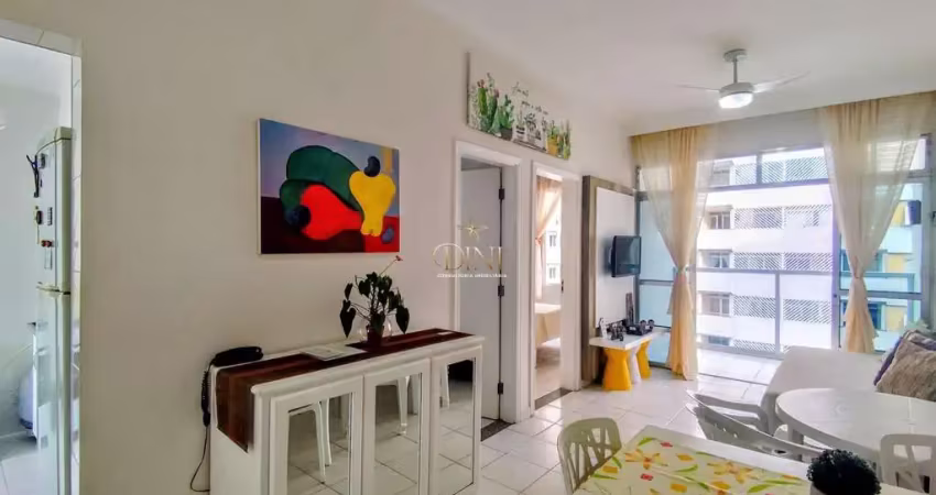 Apartamento à venda na praia das pitangueiras, 02 dormitórios, 01 quadra da prai