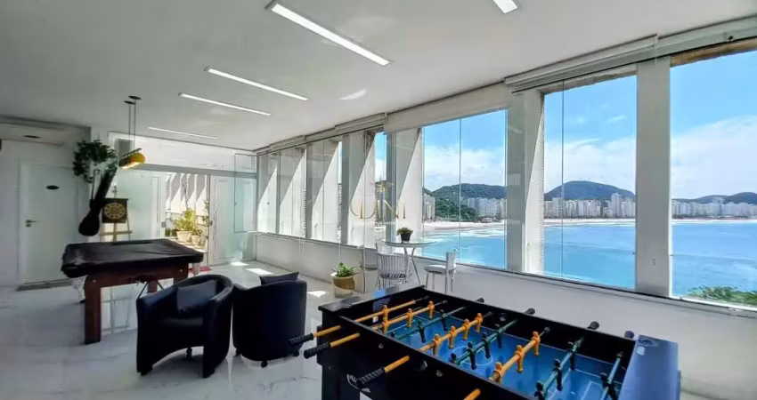 Cobertura com 4 dormitórios à venda, 450 m² por r$ 4.000.000,00 - astúrias - gua