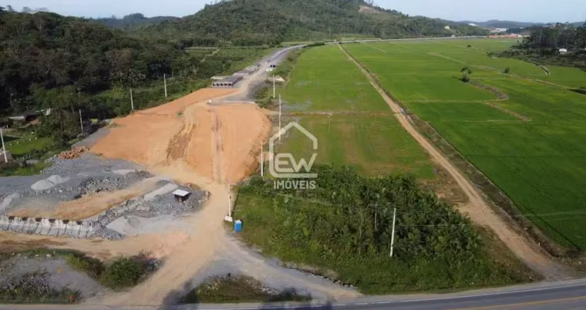 Terreno industrial as margens da nova br-280 em guaramirim, sc