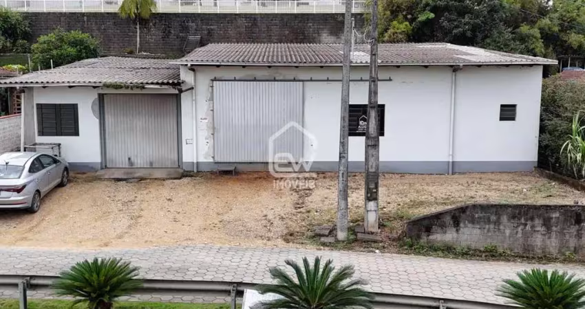 Galpão para locação com área total de 680m² em massaranduba, sc