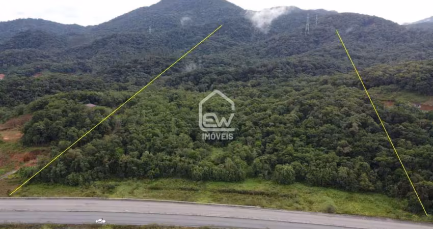 Terreno com área total de 125.655m² em schroeder, sc
