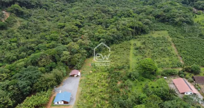 Terreno para chácara com área total de 41.303m² em schroeder, sc