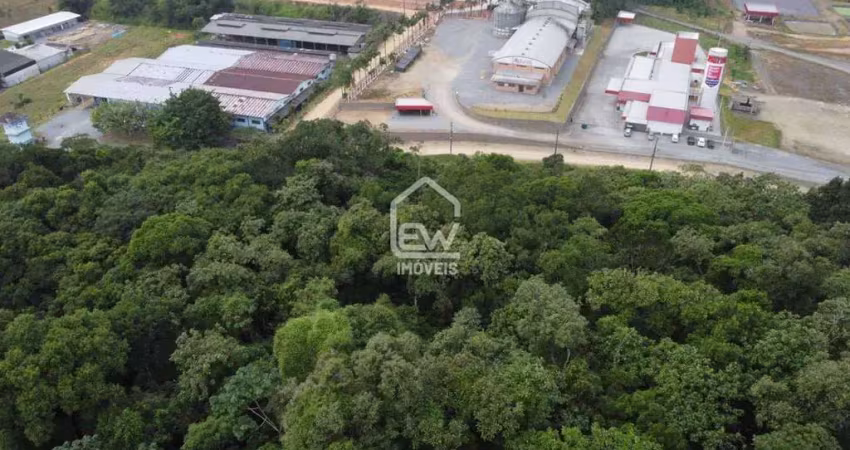 Terreno com 39.237,65m² no bairro industrial em massaranduba, sc