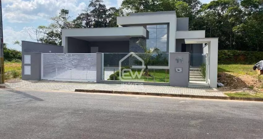 Casa no loteamento catarina de alexandria, barra do rio cerro em jaraguá do sul, sc