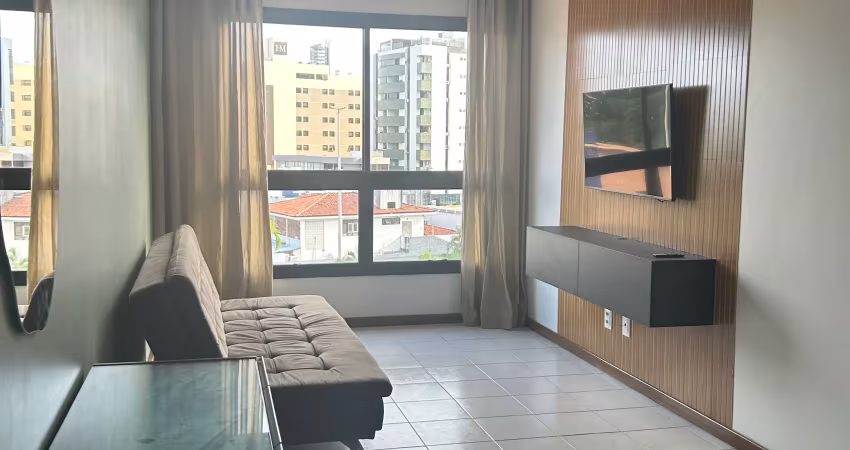 Apartamento para aluguel em manaira, próximo à praia e mag shopping, com condomínio incluso