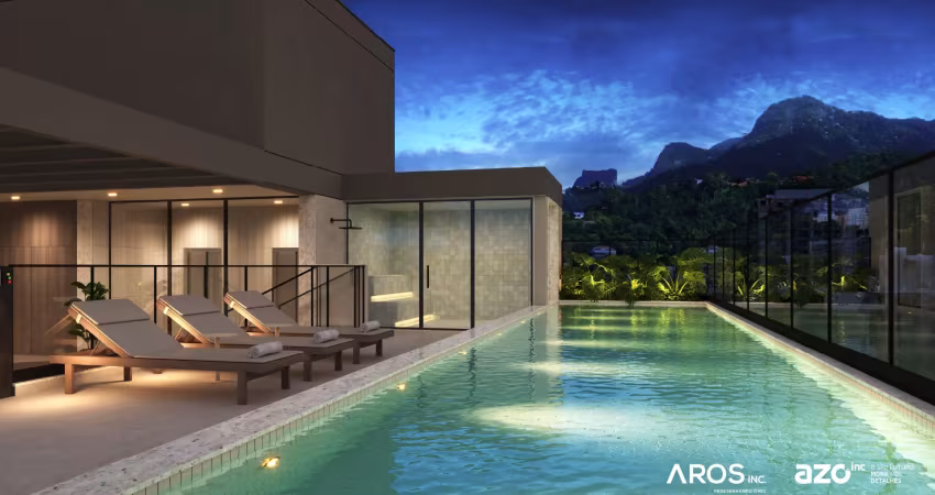 Studio a vanda gavea a partir de 700 mil  alta  rentabilidade para airbnb.