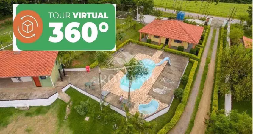 Chácara com 5 dormitórios à venda, 7000 m² por r$ 1.200.000,00 - jundiacanga - araçoiaba da serra/sp