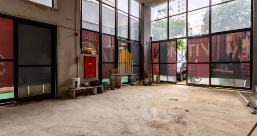Condomínio vn alvaro rodrigues no brooklin, loja comercial de 207m² com mezanino, 1 vaga.