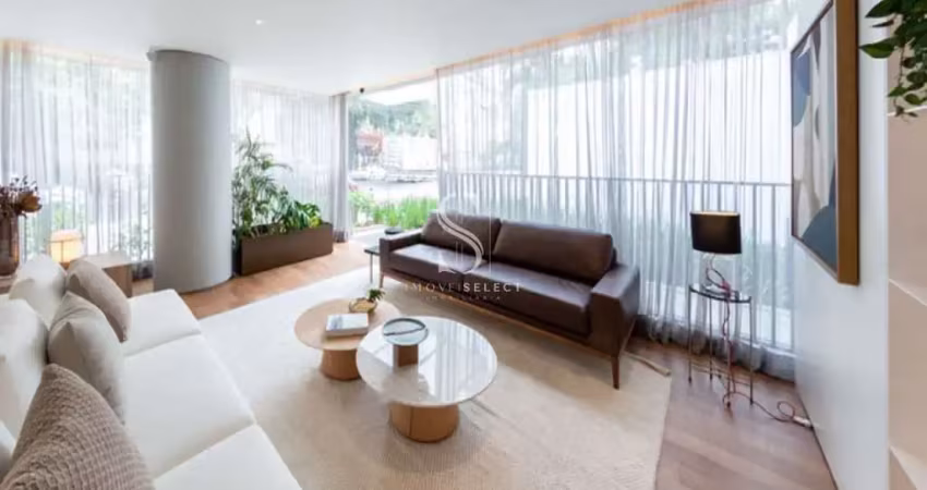 Condomínio casa sabiá em indianópolis - apartamento de 317m² com 3 suítes, sala ampla, 5 banheiros e