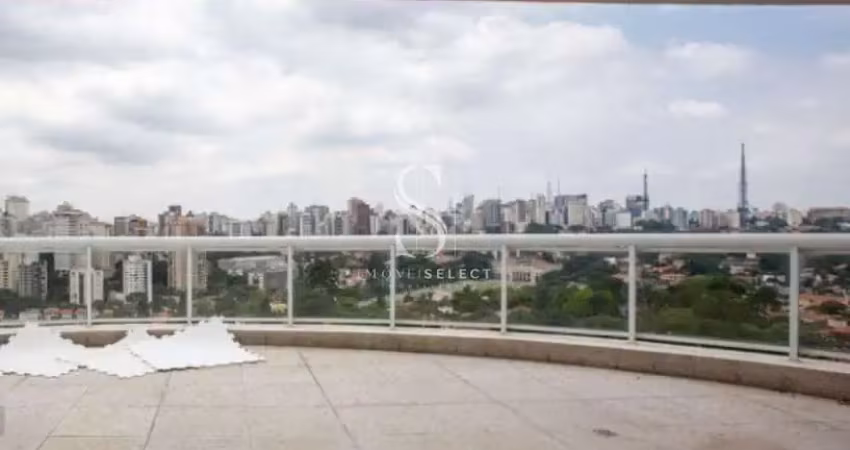Condomínio edifício contemplare pacaembu, perdizes, cobertura duplex de 417m², 3 suítes, 4 banheiro,