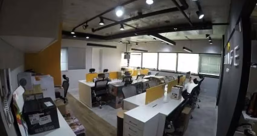 Edificio new avenue, conj comercial de 90m2 com 4 salas, mobiliado e 2 vagas á venda em vila olimpia