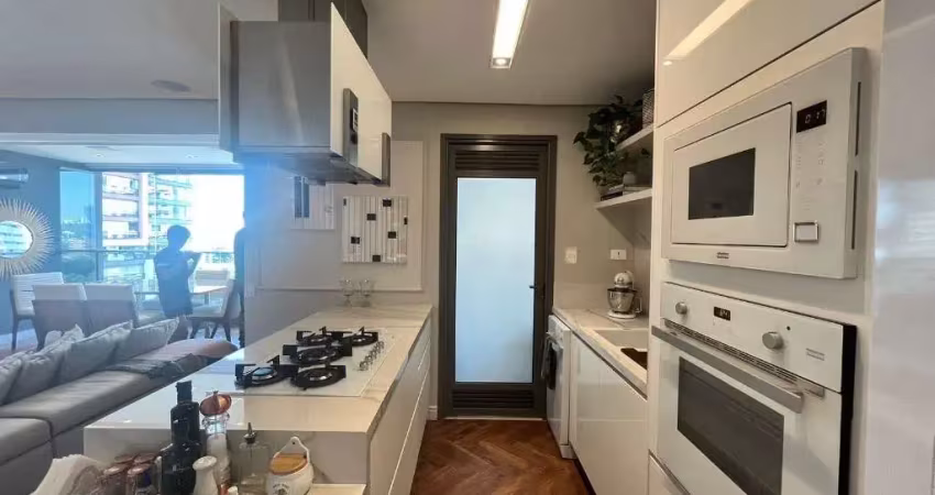 Espetacular apartamento de 3 quartos com varanda e churrasqueira na vila olímpia