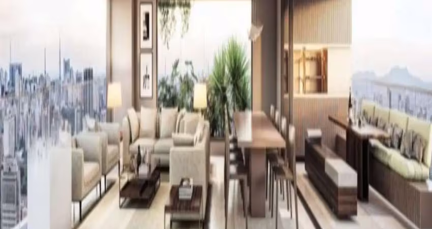 Apartamento com 1 por andar, localizado itaim bibi com 3 suítes