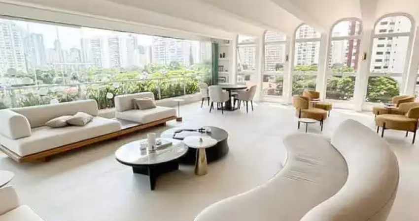Apartamento edifício vanessaa venda com 341m² 4 suites e 4 vagas brooklin são paulo - sp