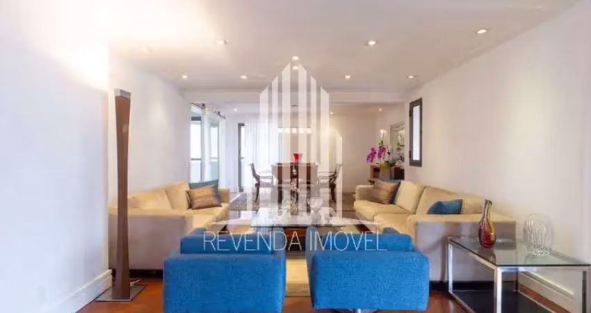 Apartamento no condomínio cap dantibes no campo belo com 272m² 2 suítes, 5 banheiros e 3 vagas