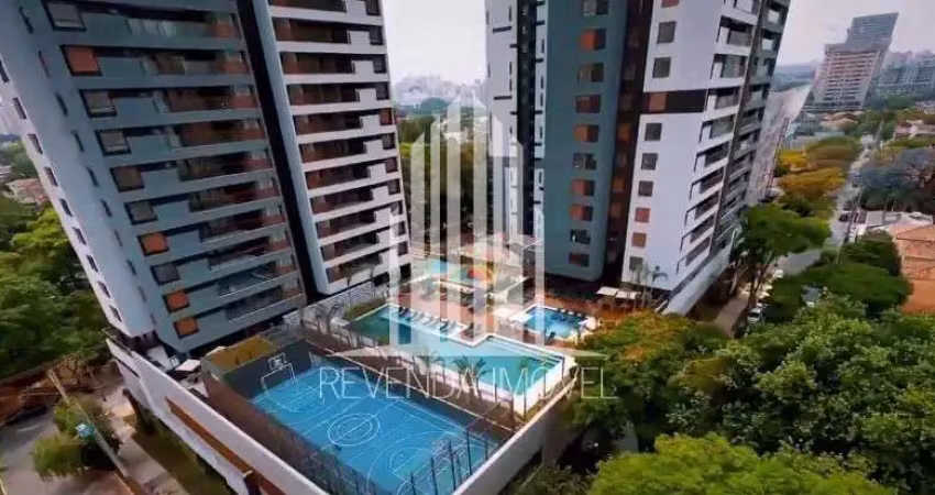 Oportunidade única: apartamento de luxo à venda no brooklin novo, mobiliado. 3 quartos, 3 suítes, 3 salas, 5 banheiros, 2 vagas de garagem, 147m². varanda gourmet.
