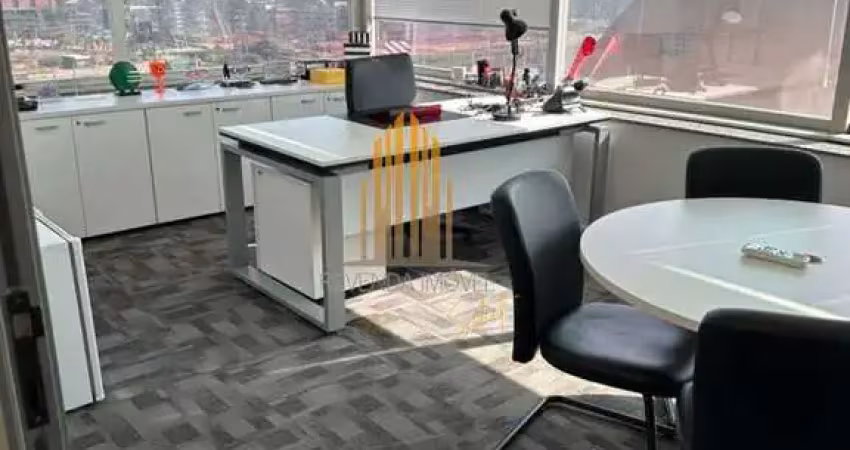 Cond. river park, laje comercial de 533m² área útil  com 8 banheiros, 12 vagas na cidade monções.