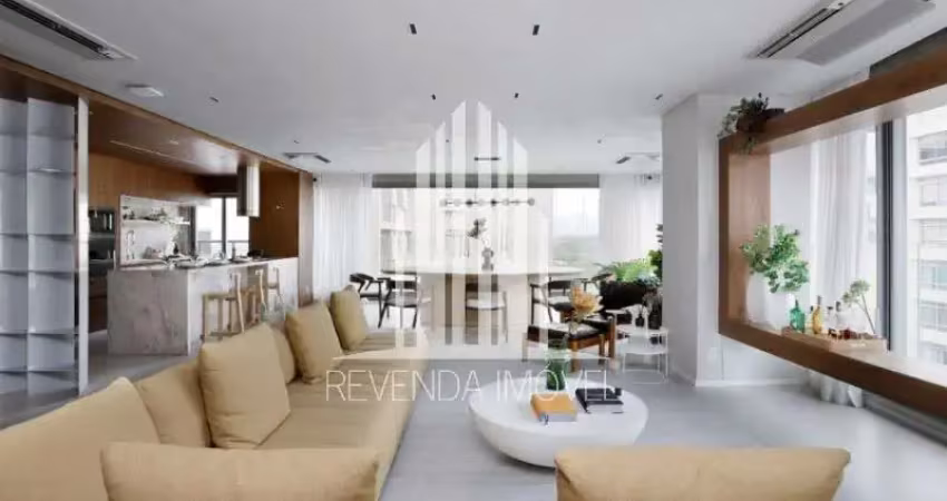 Luxuoso apartamento à venda no itaim bibi, são paulo-sp, com 3 quartos, 3 suítes, 5 banheiros e 242m². imperdível!