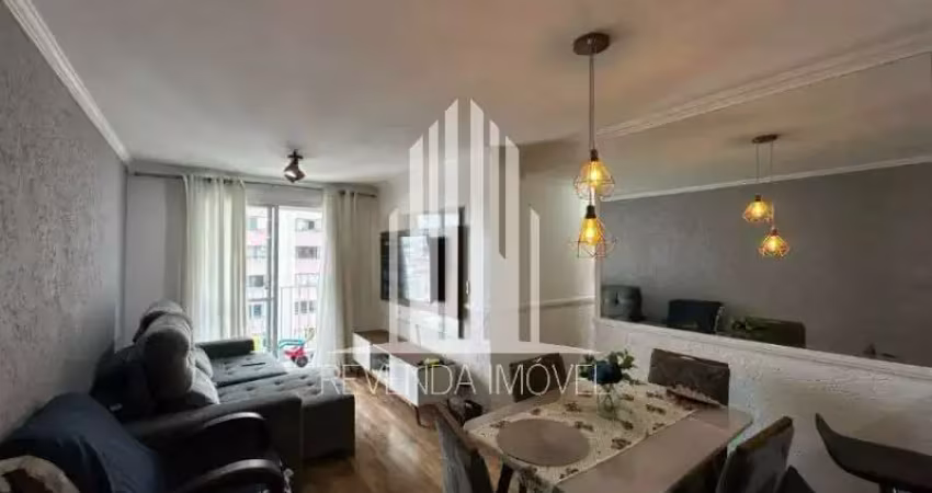 Apartamento à venda no condomínio a chácara em são paulo-: 3 quartos, 1 suíte, 2 salas, 2 banheiros, 2 vagas de garagem no jardim melo, 68m² de área.