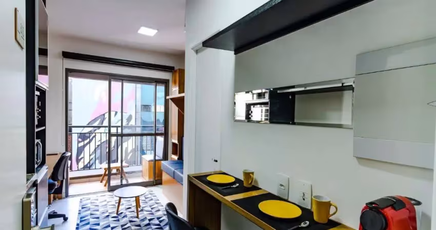 Studio à venda com 22m², 1 quarto 1 banheiro , região da republica no condomínio  think home república - residencial