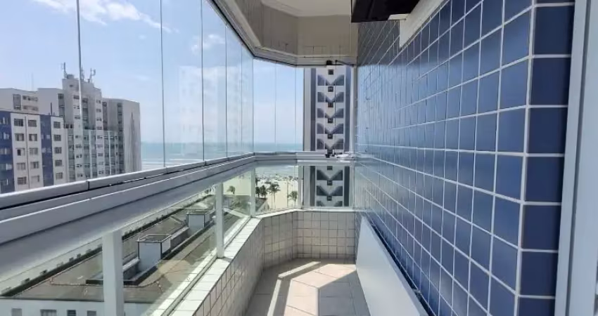 Excelente apartamento vista mar - guilhermina - praia grande