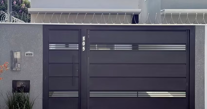 Casa no portal do panamá com 2 suítes, área gourmet e garagem para 2 carros
