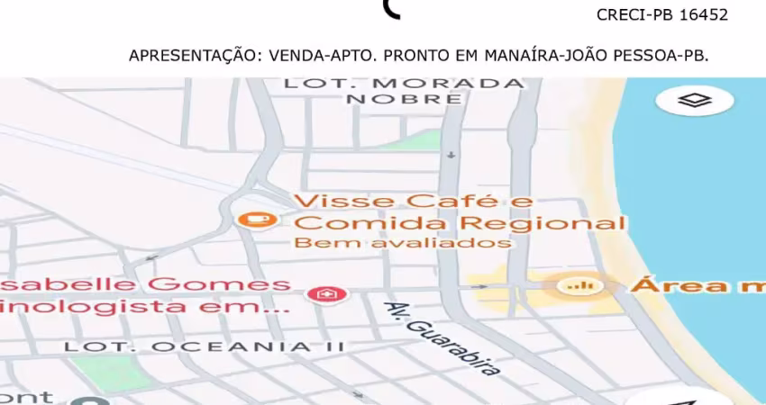 Lindo apartamento para morar em manaíra,joão pessoa-pb.