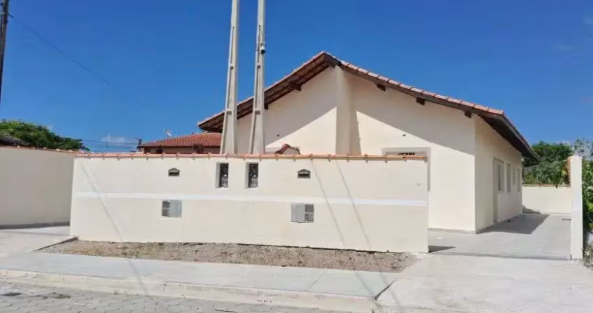 Casa para venda em itanhaém, palmeiras, 2 dormitórios, 1 banheiro, 2 vagas