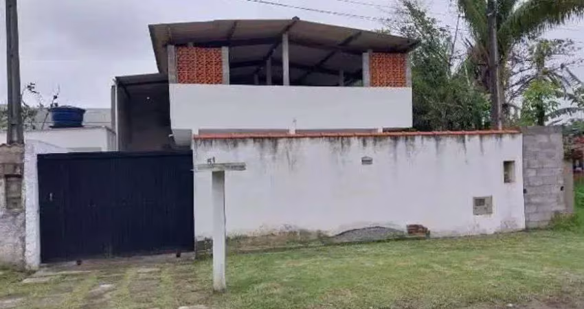 Casa para venda em itanhaém, gaivota, 2 dormitórios, 1 suíte, 1 banheiro, 5 vagas