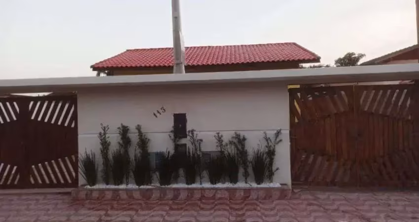 Casa para venda em itanhaém, são fernando, 2 dormitórios, 1 suíte, 1 banheiro, 2 vagas