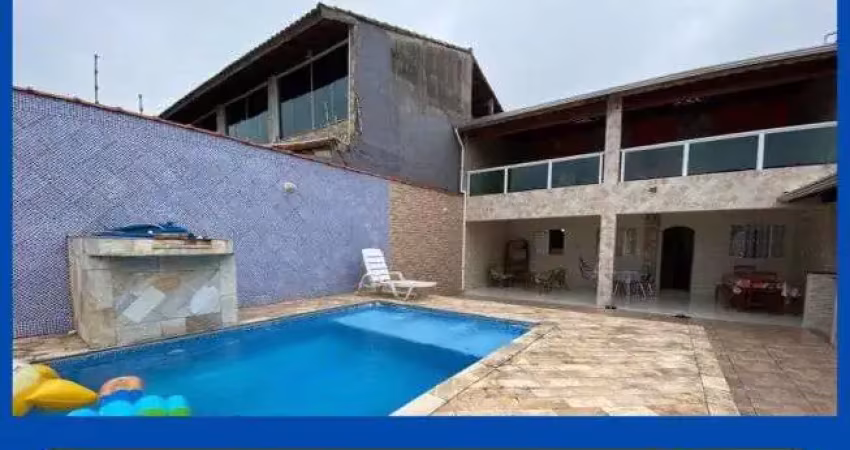 Casa para venda em itanhaém, gaivota, 3 dormitórios, 1 suíte, 1 banheiro, 4 vagas