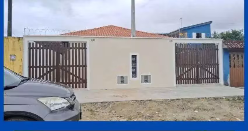 Casa para venda em itanhaém, são fernando, 2 dormitórios, 1 banheiro, 2 vagas