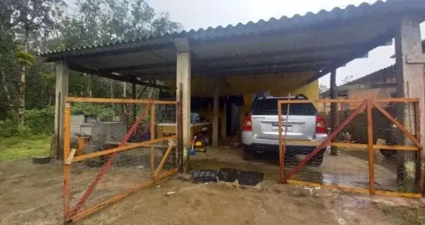 Casa para venda em itanhaém, guacyra, 2 dormitórios, 1 banheiro, 2 vagas