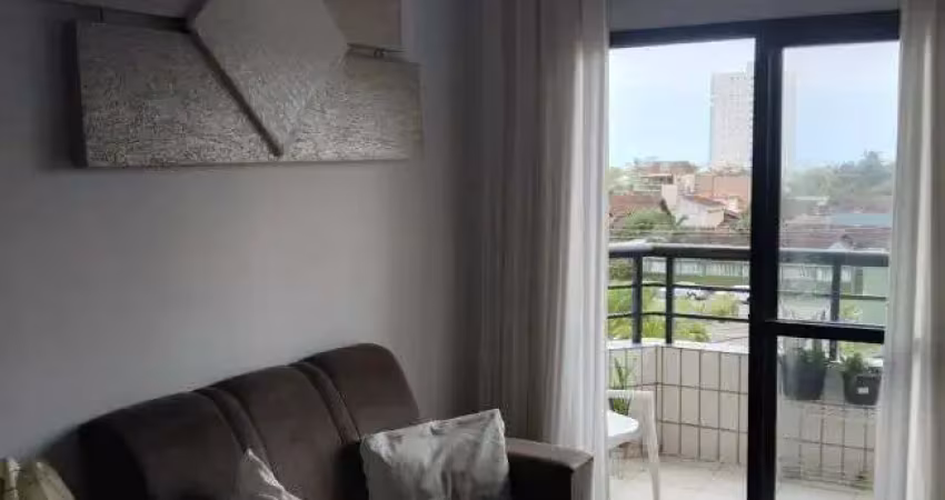 Apartamento para venda em praia grande, solemar, 1 dormitório, 1 banheiro, 1 vaga